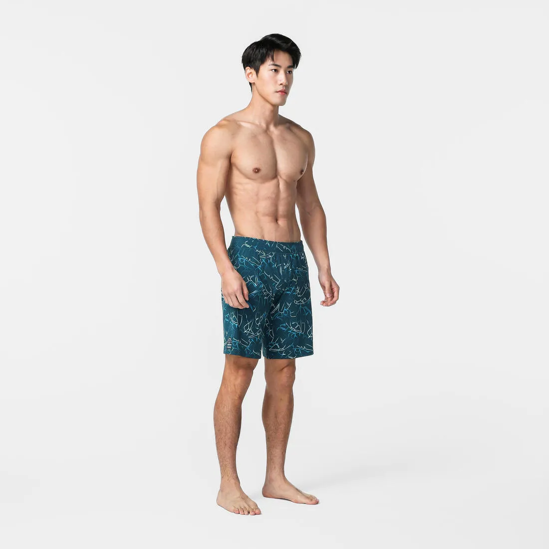 100 LONG MEN'S SWIMMING SHORTS
