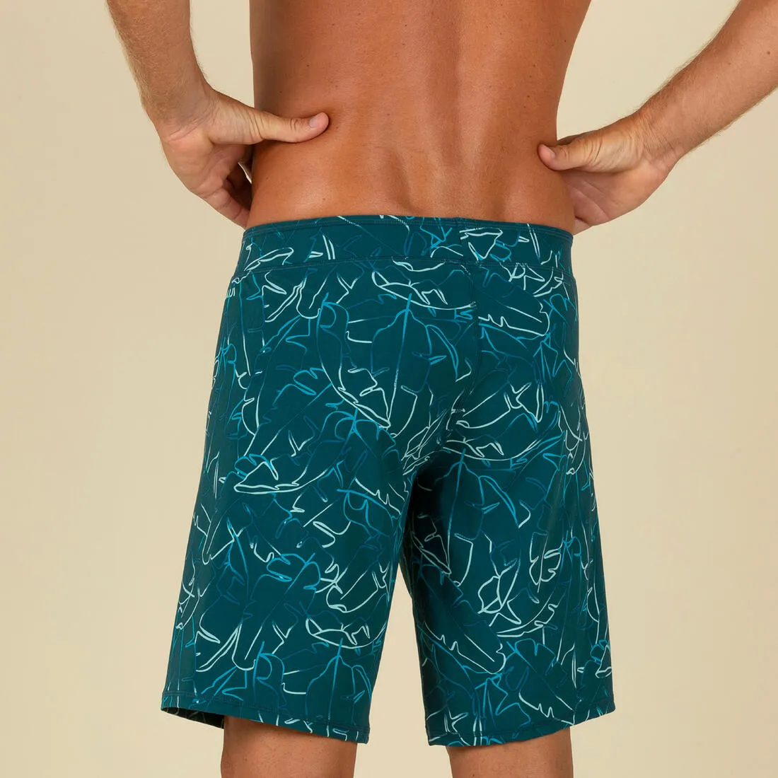 100 LONG MEN'S SWIMMING SHORTS