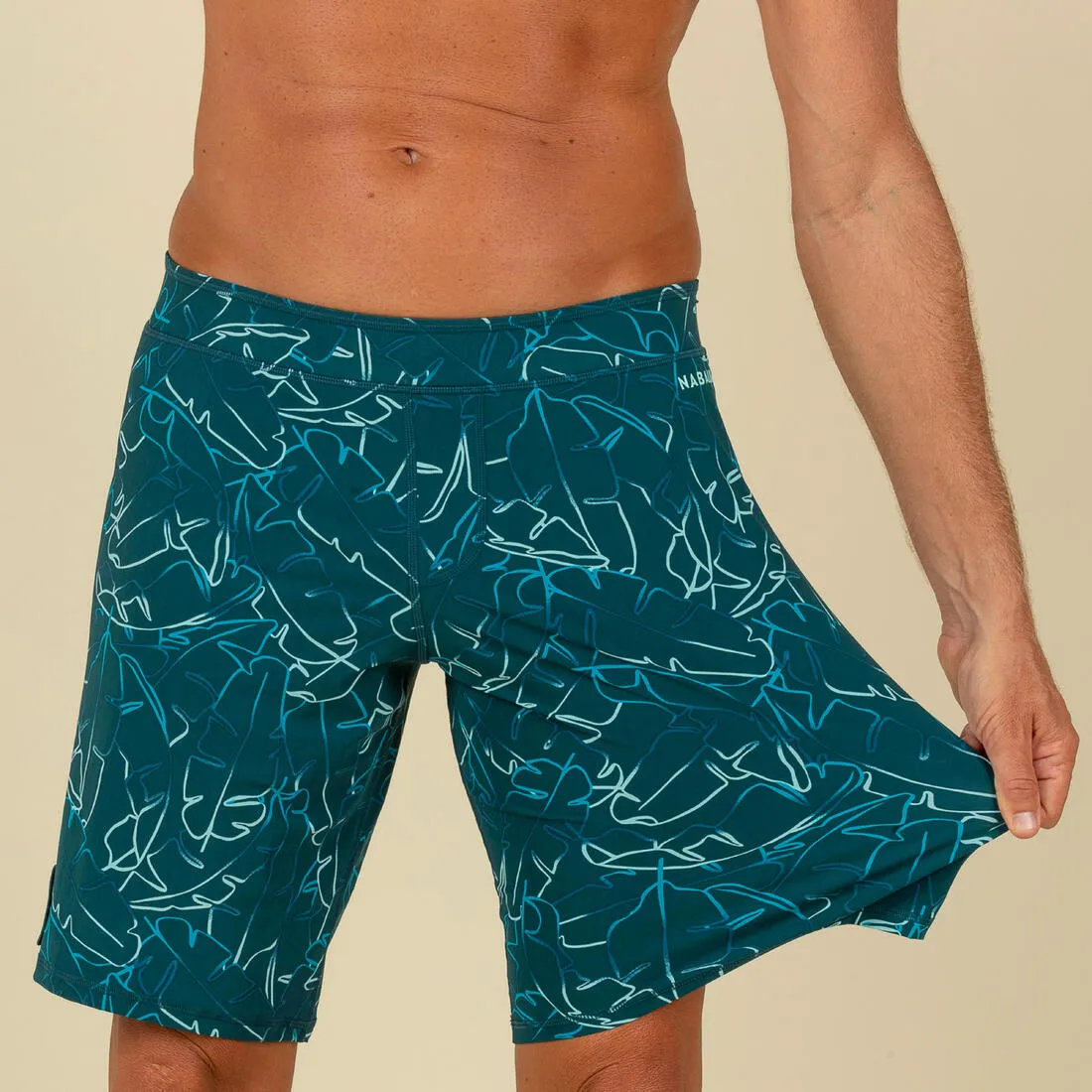 100 LONG MEN'S SWIMMING SHORTS
