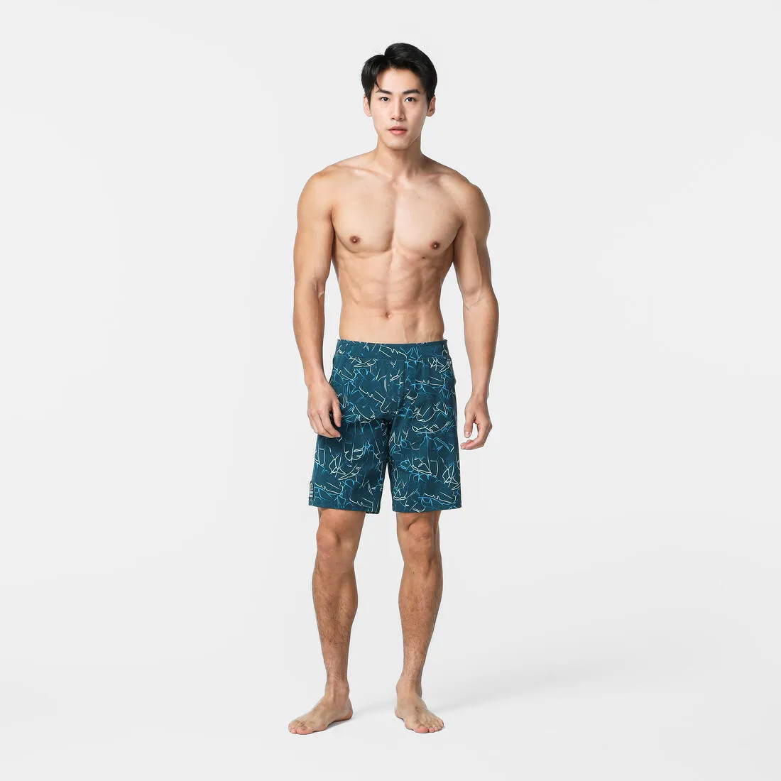 100 LONG MEN'S SWIMMING SHORTS
