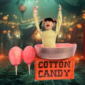 36" Cotton Candice Animated Prop