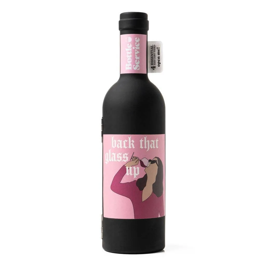 ***90S Song Lyrics Bottle Service Wine Accessory Set