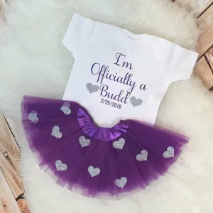 Adoption / New Last Name Shirt - I'm Officially Last Name Gift Set