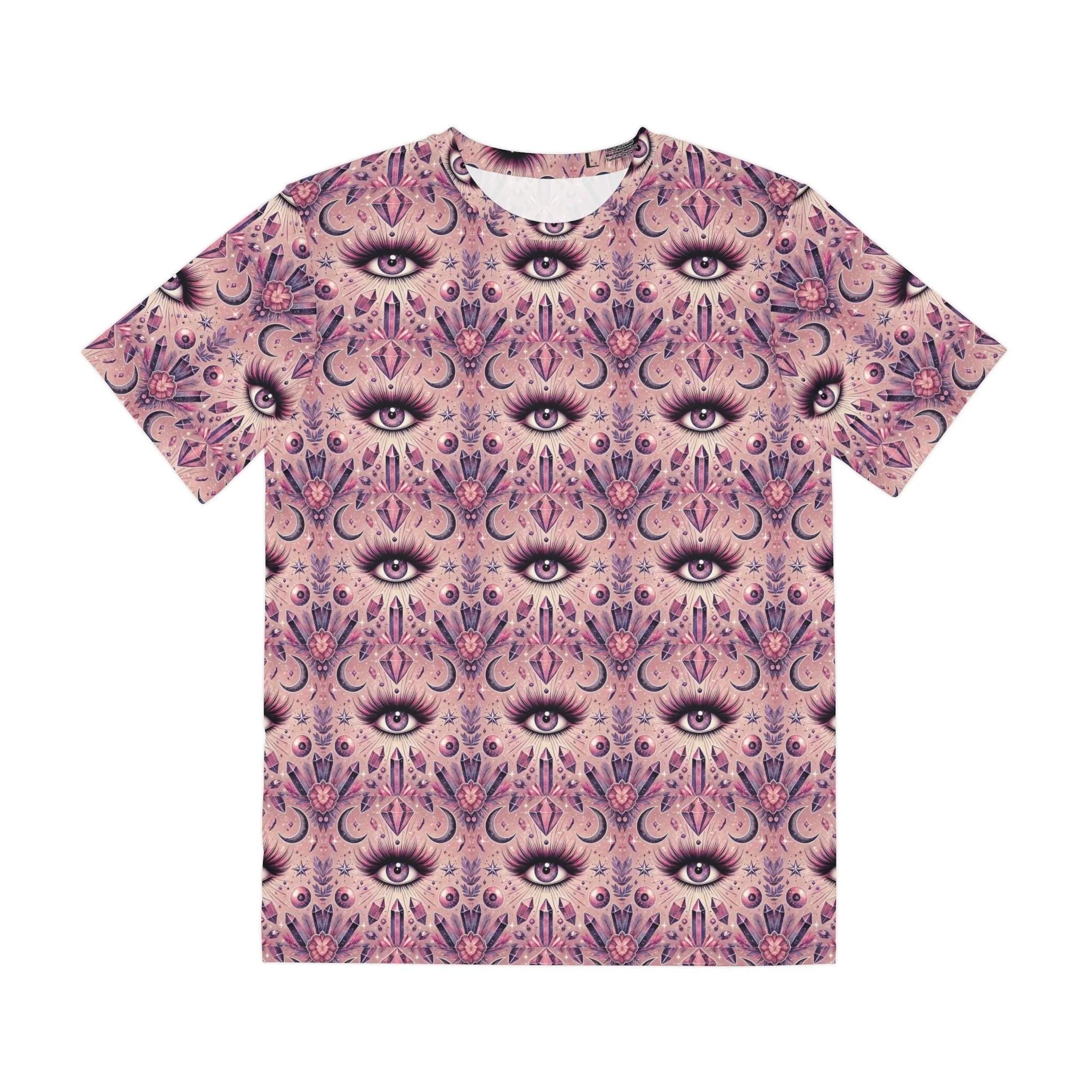 All Seeing Eyelash Super Soft Men's Polyester Tee