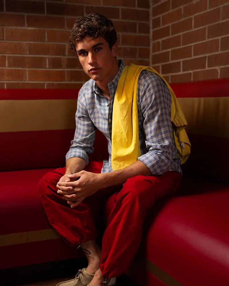 Almeda Linen Plaid