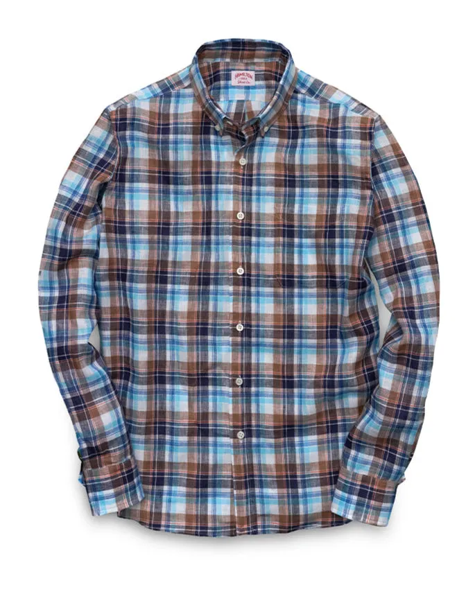Andrews Linen Plaid