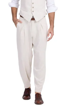 Baggy Tango Pants With Front And Back Pleat