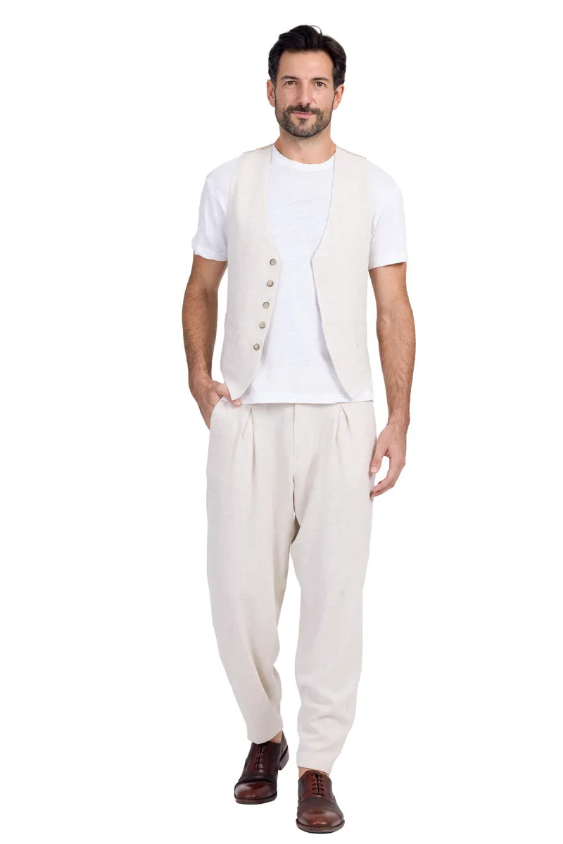 Baggy Tango Pants With Front And Back Pleat