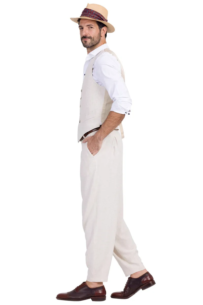 Baggy Tango Pants With Front And Back Pleat