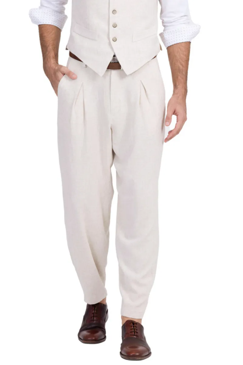 Baggy Tango Pants With Front And Back Pleat
