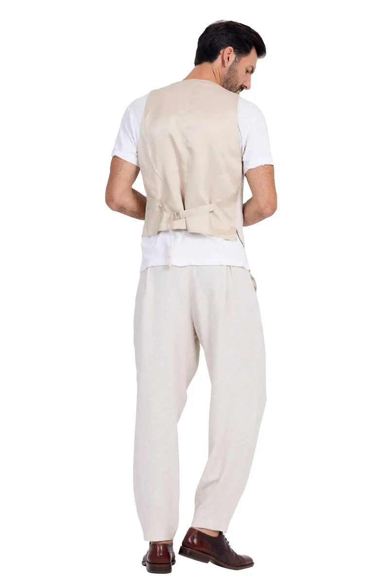 Baggy Tango Pants With Front And Back Pleat