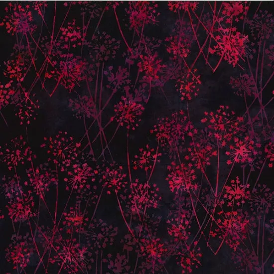 Bali Batik Handpaints Raspberry - (2)