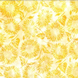 Bali Batik Handpaints Sunflower