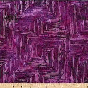 Bali Batik W2573-405 Wildberry