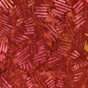 Bali Dots n Dashes Batiks Sienna