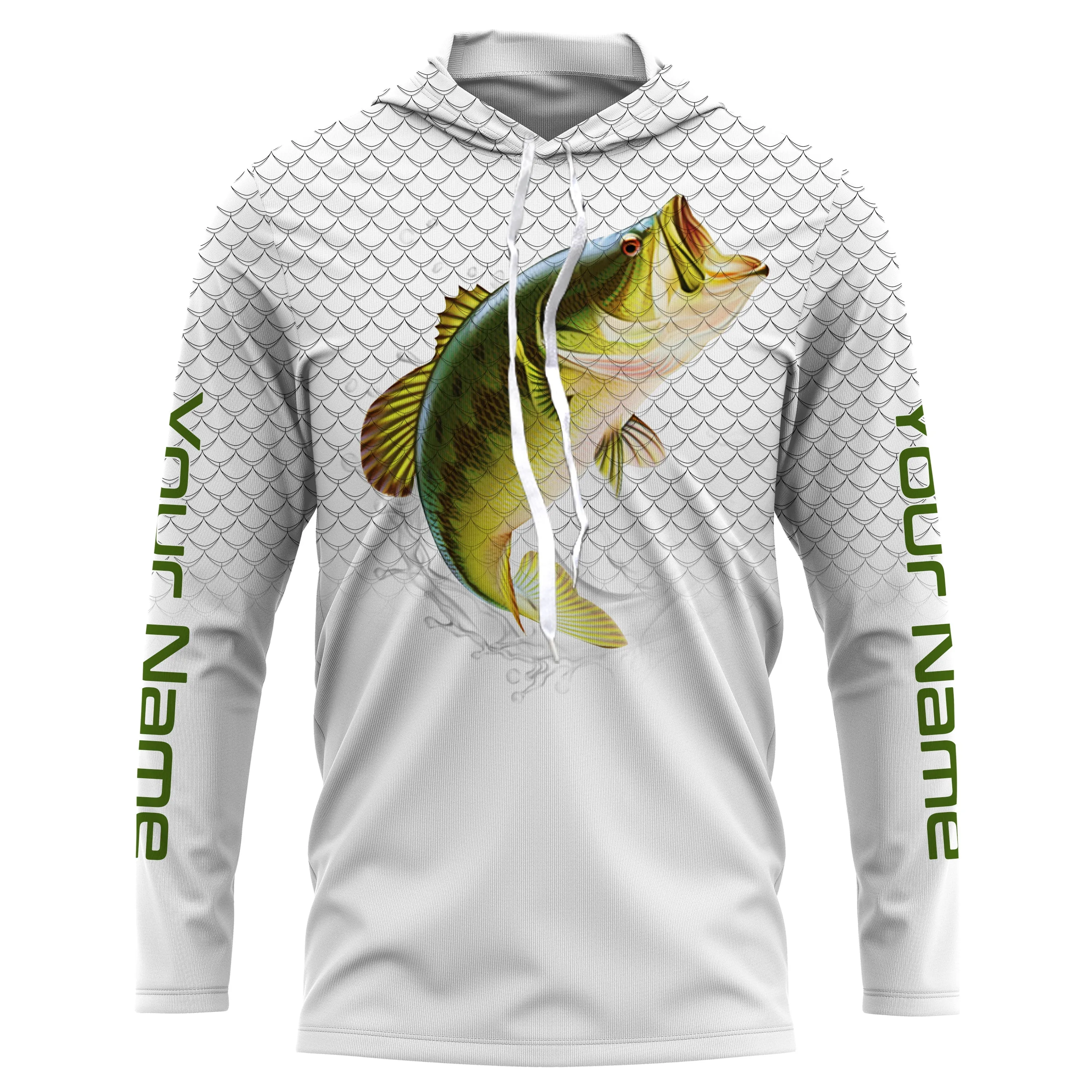 Bass Fishing Custom Long Sleeve performance Fishing Shirts Fishing jerseys TTS0016