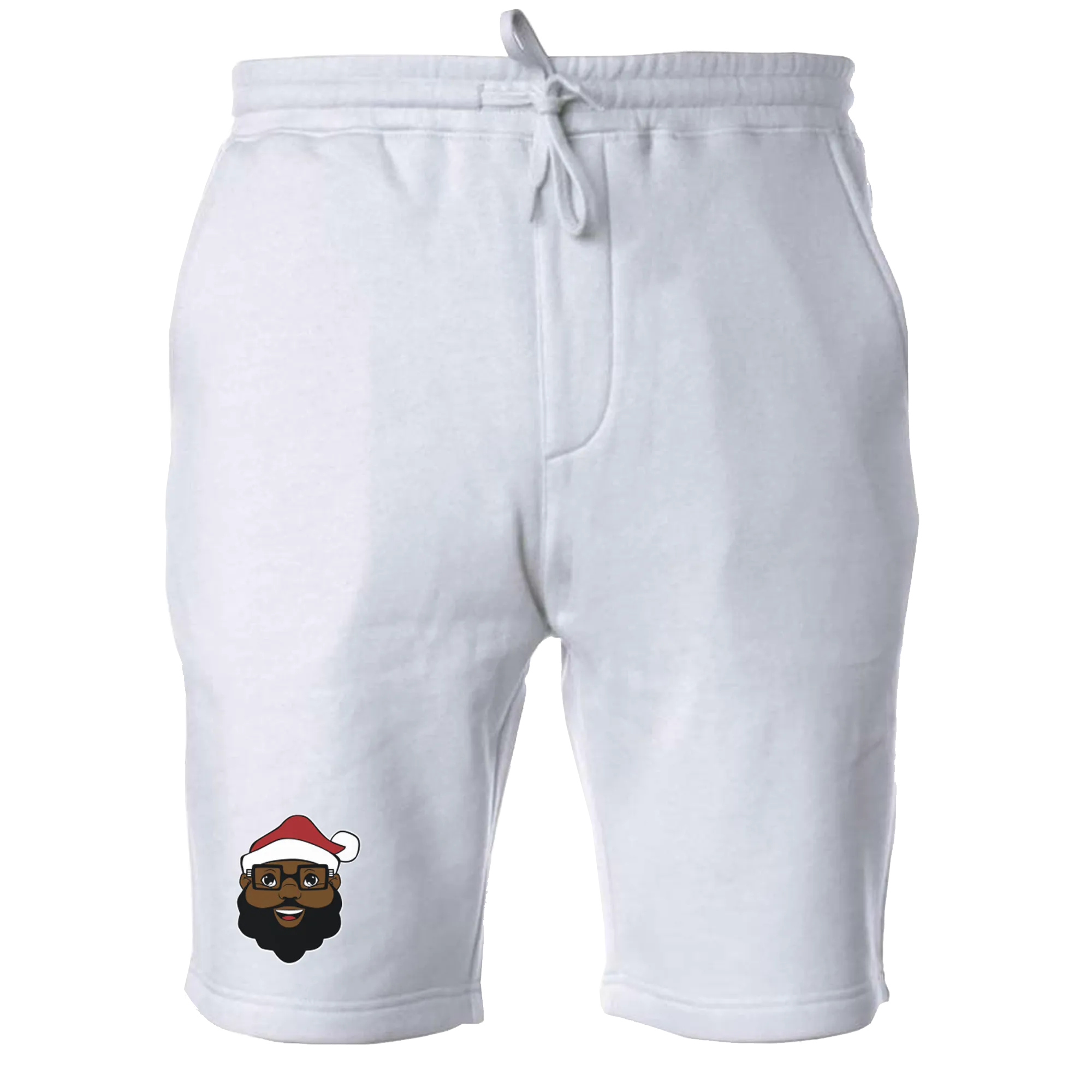 Black Santa Fleece Short