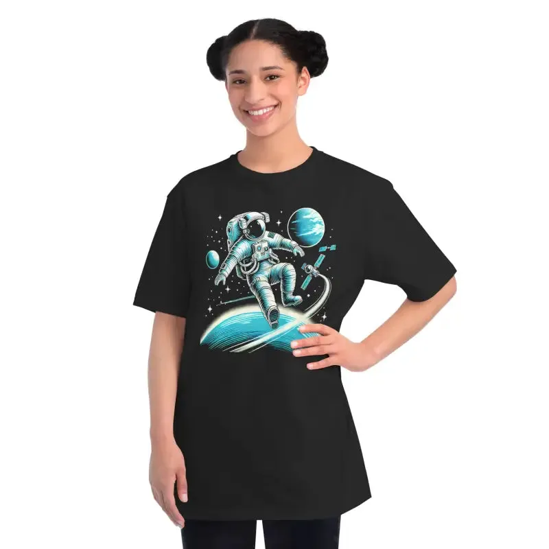 Blast off in our Organic Unisex Classic t Shirt