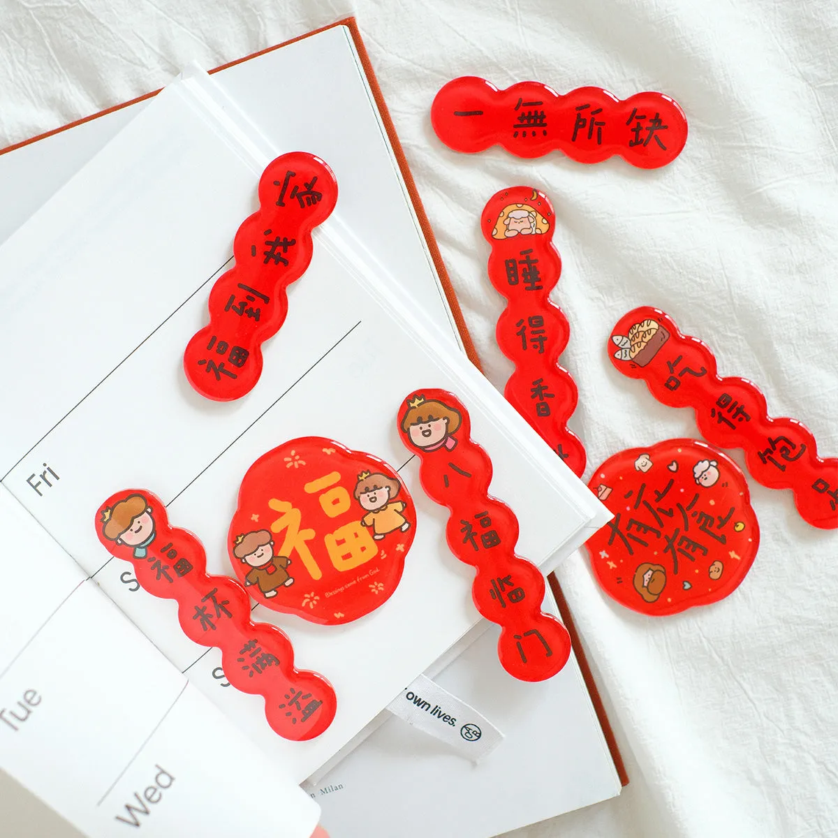 Blessings {CNY Couplet Magnet}