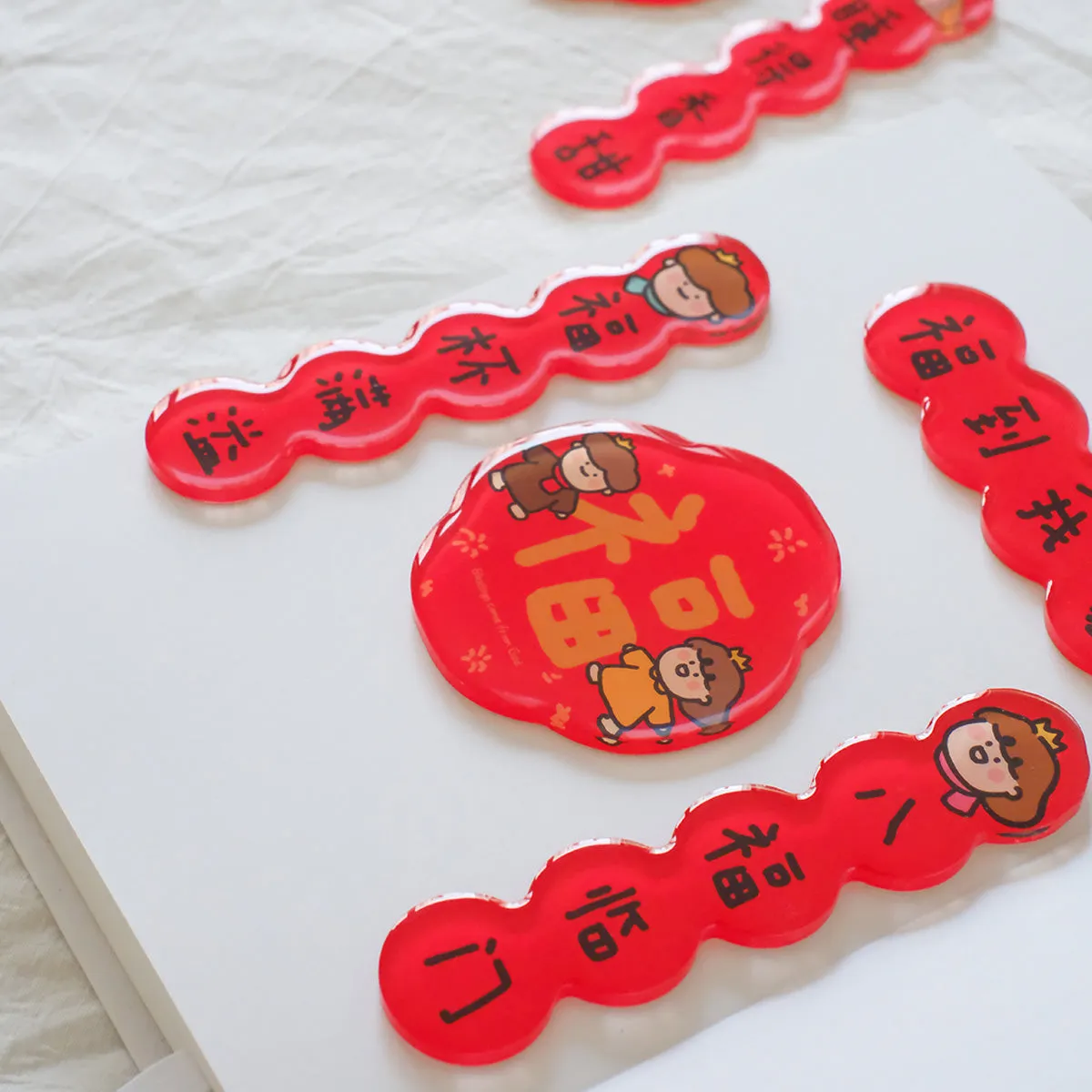 Blessings {CNY Couplet Magnet}