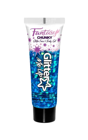 Blue Fantasy Chunky Glitter Gel