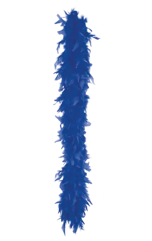 Blue Feather Boa