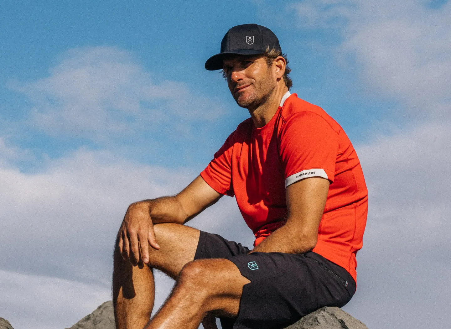 Bluesmiths Logo Delta Water Repellent Cap