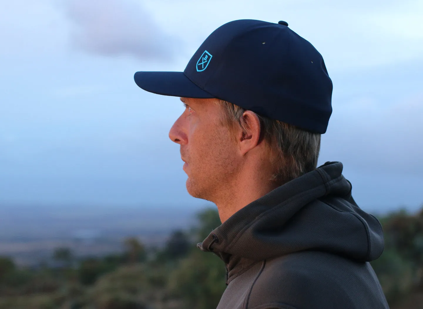 Bluesmiths Logo Delta Water Repellent Cap
