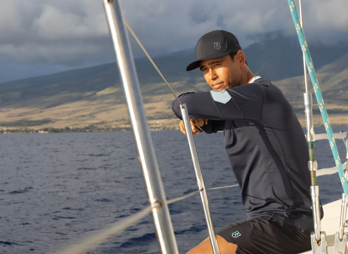 Bluesmiths Logo Delta Water Repellent Cap