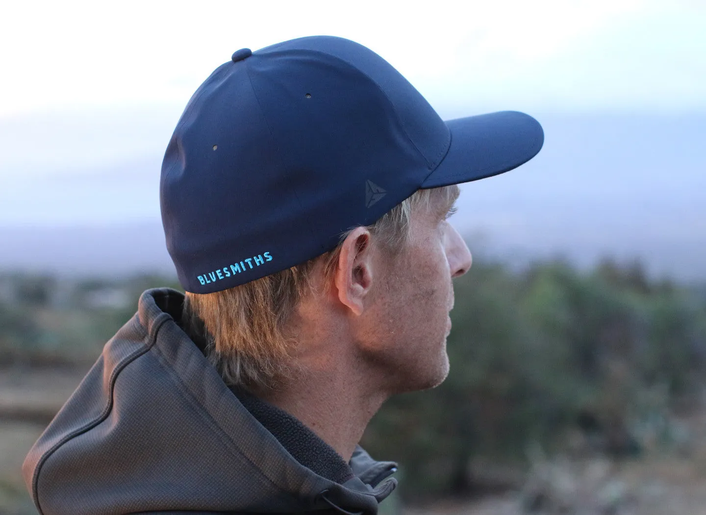 Bluesmiths Logo Delta Water Repellent Cap