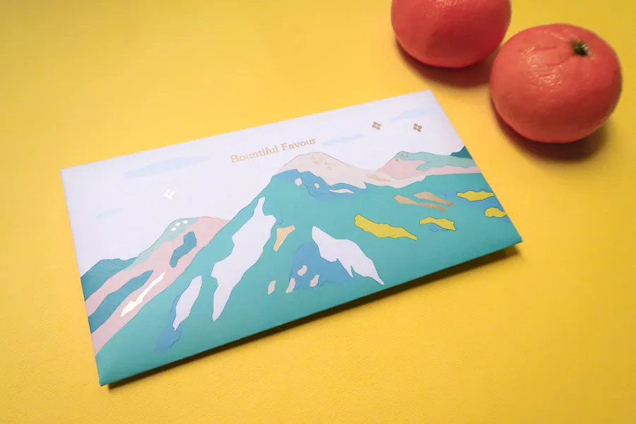 Bountiful Blessings Designer Ang Bao / Wall Decoration {Red Packet}