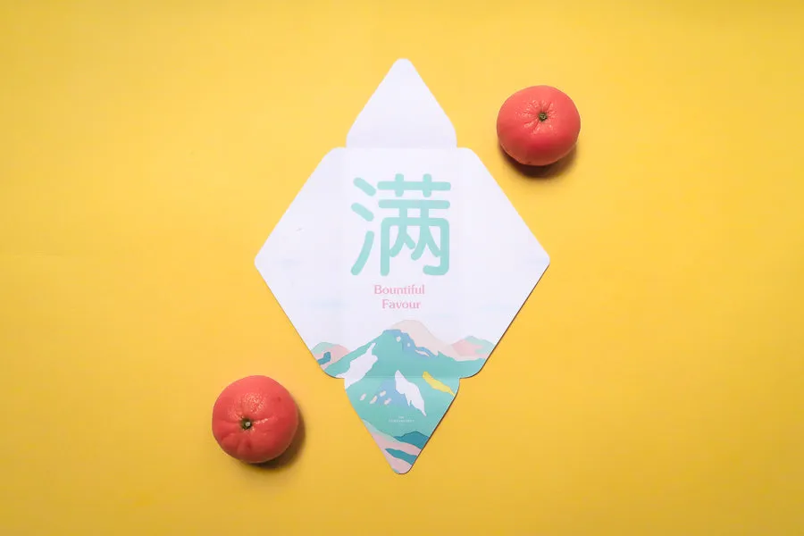 Bountiful Blessings Designer Ang Bao / Wall Decoration {Red Packet}