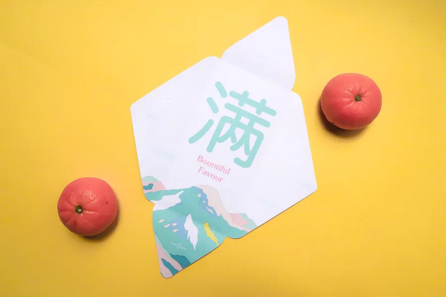 Bountiful Blessings Designer Ang Bao / Wall Decoration {Red Packet}
