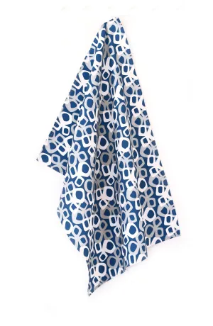 Bow Linen Cotton Tea Towel (18.5x25) – Ice