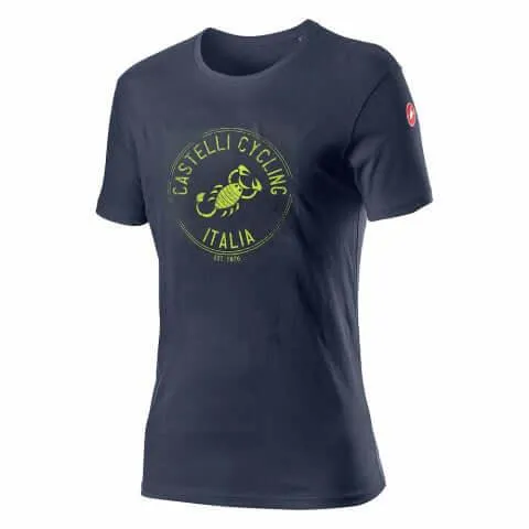 Castelli Armando T-shirt (Dark Steel Blue)