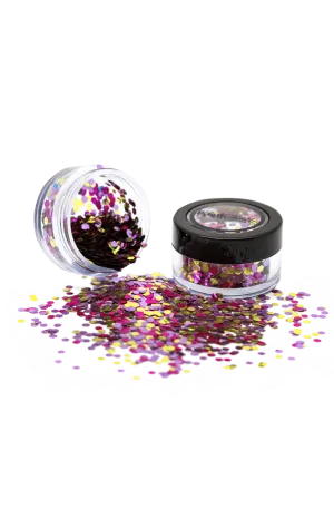Chunky Pink Gold Bio Glitter