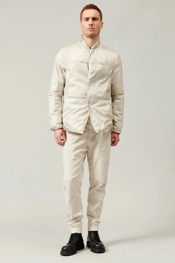 Cotton and Nylon Water-Repellent Reversible Jacket