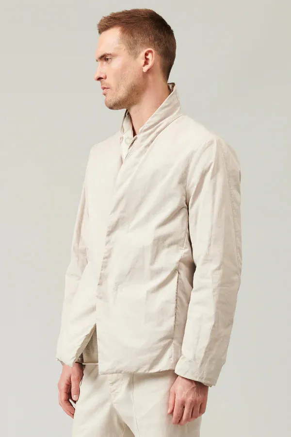 Cotton and Nylon Water-Repellent Reversible Jacket