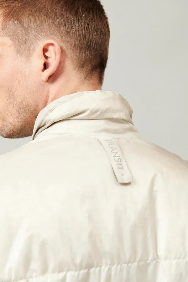 Cotton and Nylon Water-Repellent Reversible Jacket