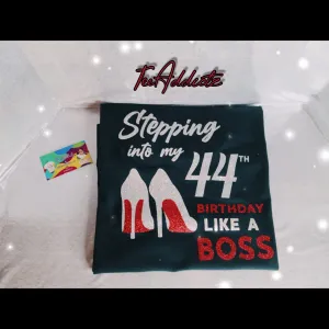 Custom Glitter Vinyl T-Shirts