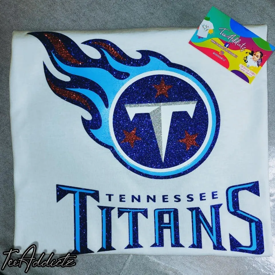 Custom Glitter Vinyl T-Shirts