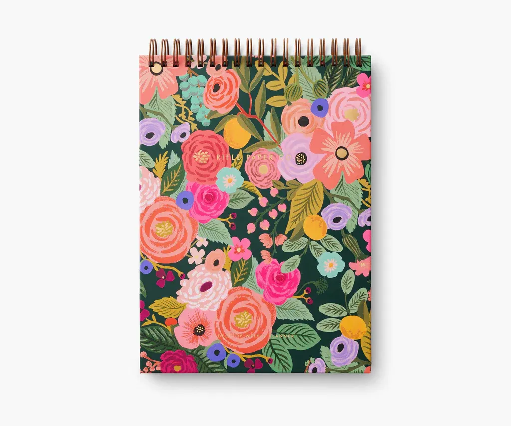 Desktop Weekly Planner Garden Party