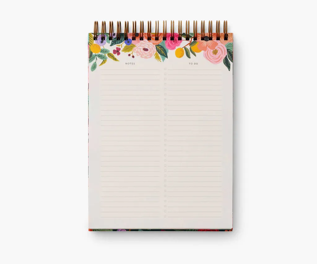Desktop Weekly Planner Garden Party