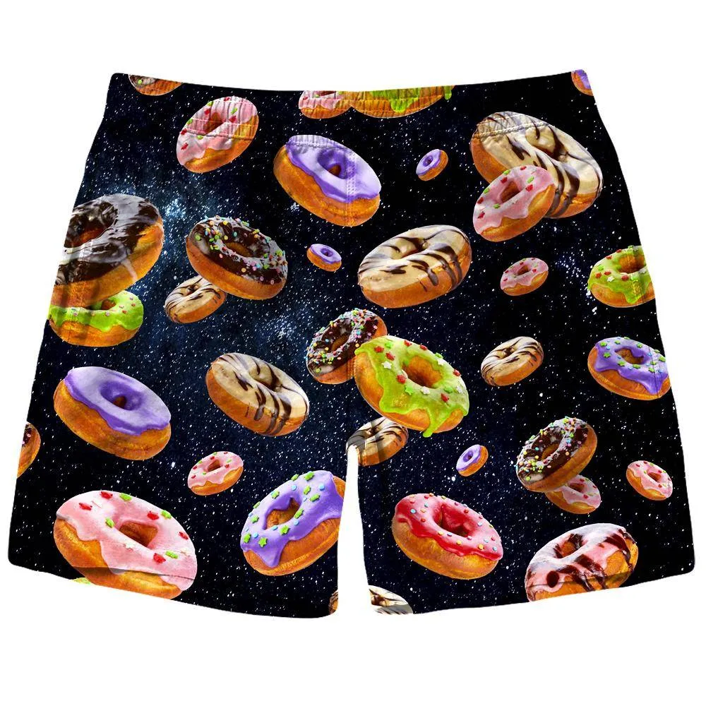 Doughnut And Space Shorts