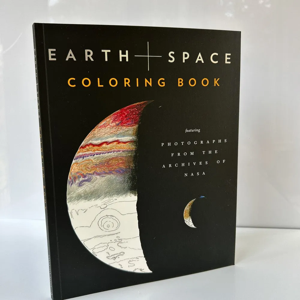 Earth Space Coloring Book