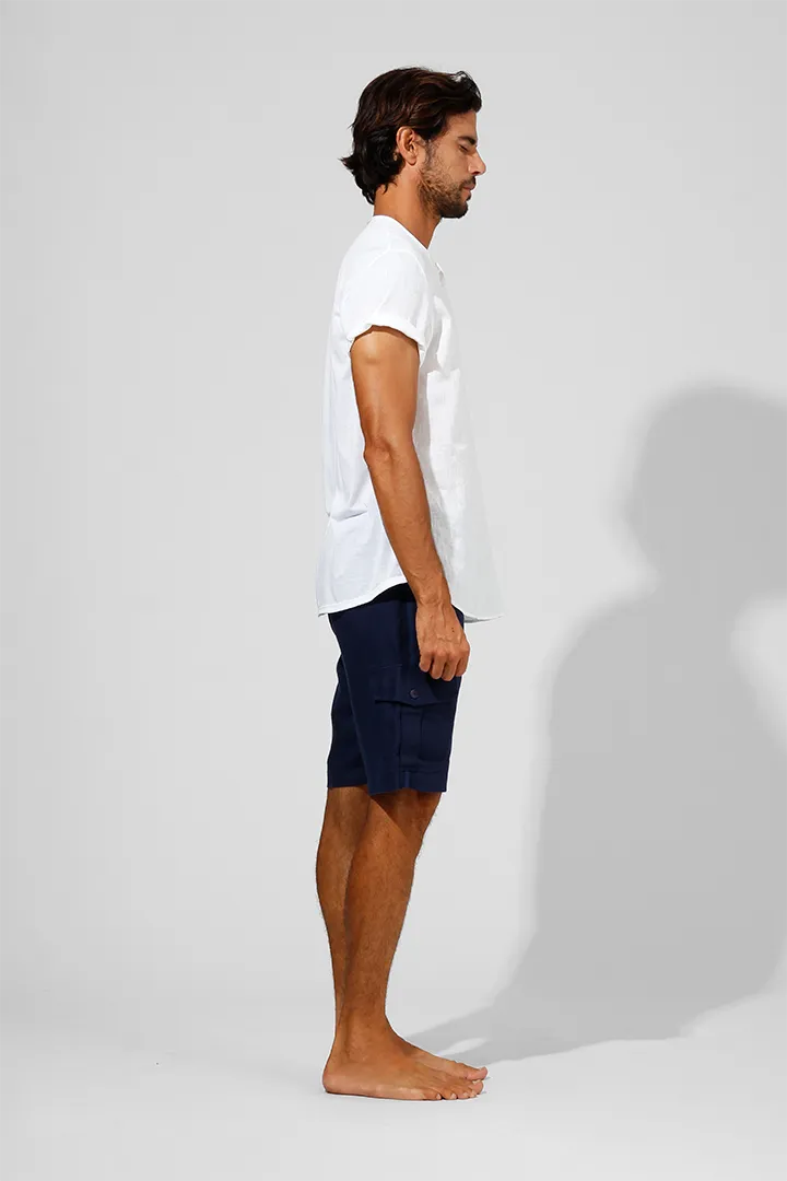 Elbert - Dual fabric short sleeves T-shirt