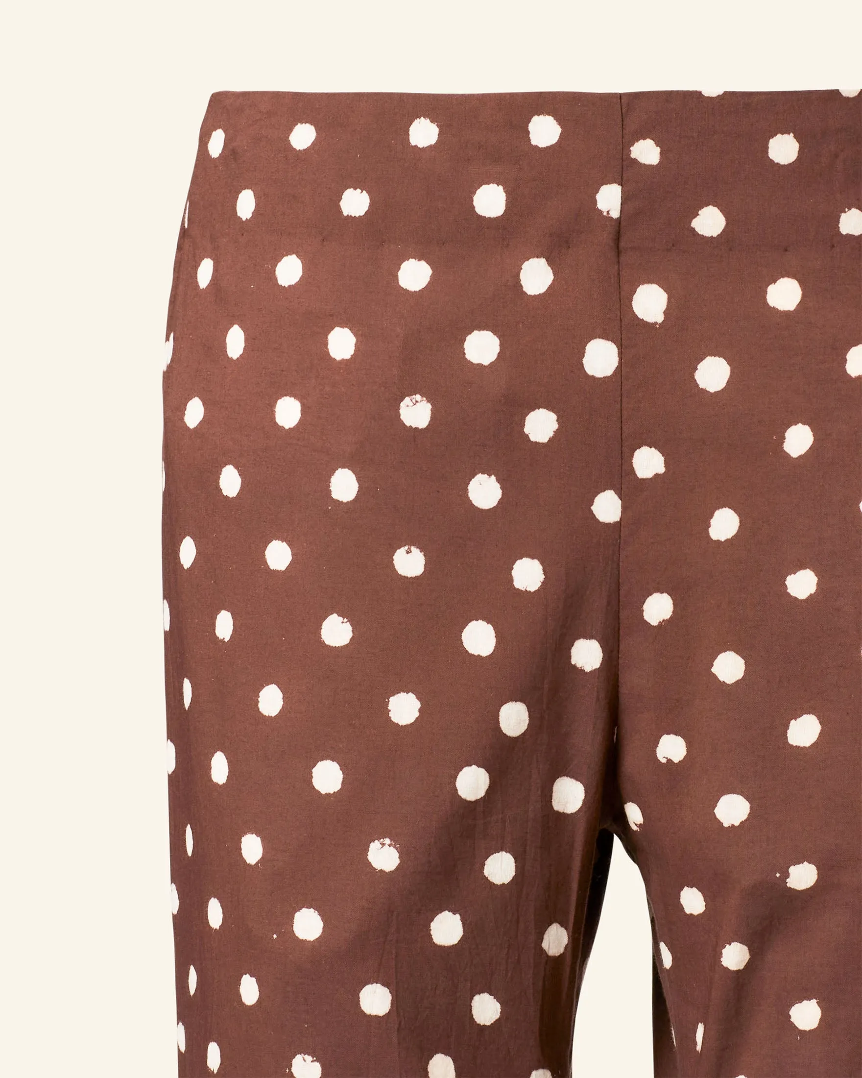 Farah Cocoa Dot Flare Pant