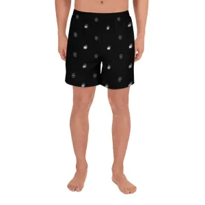 Farris Wheel Men's Athletic Long Shorts Black