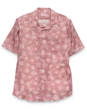 Floral Linen Camp (Pink)