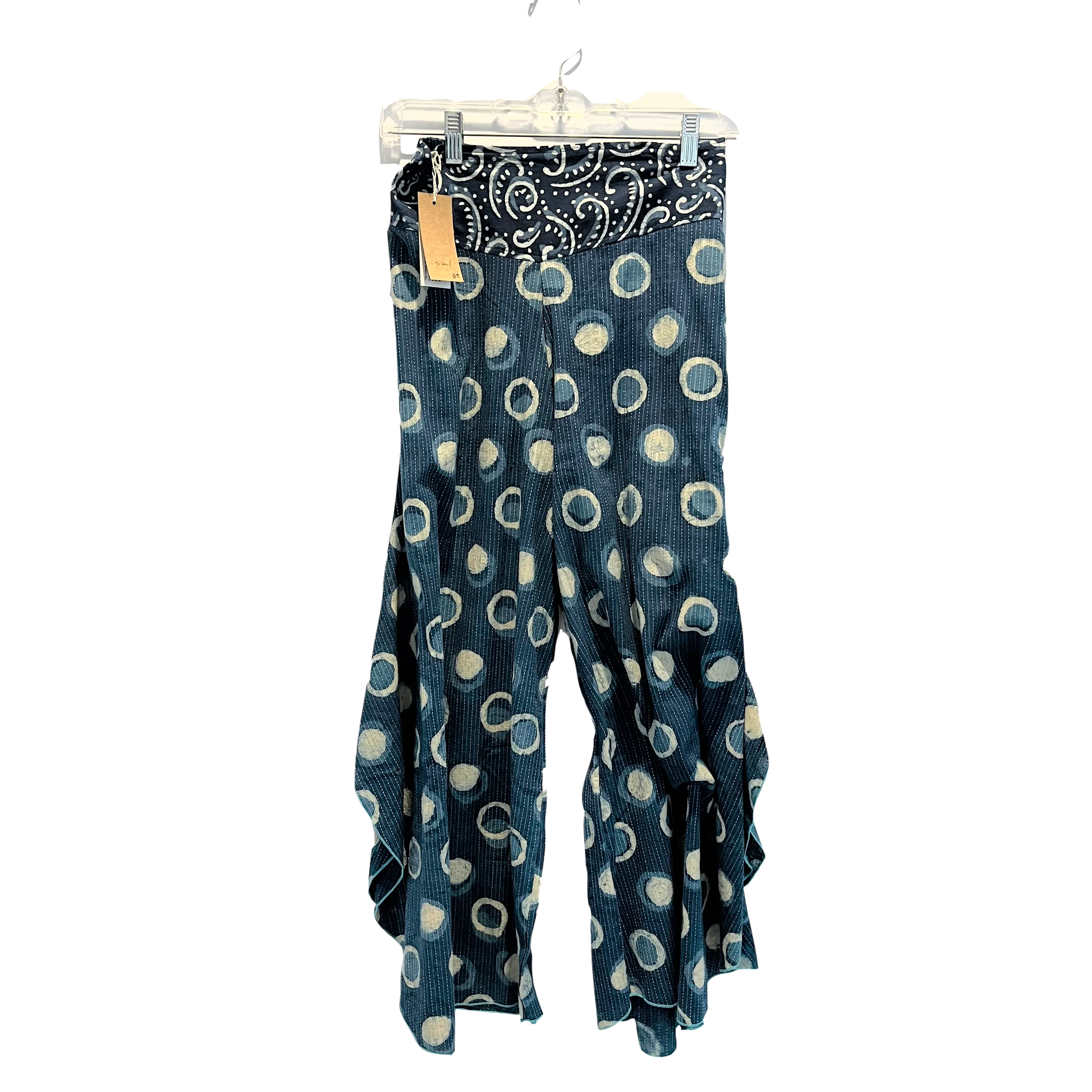 Flowing Wide Leg Pant - 100% Cotton Hand Block Printed